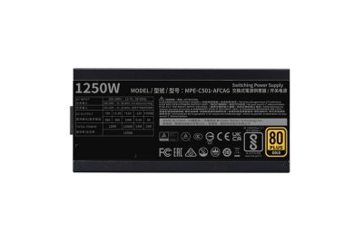 ALIMENTATORE COOLERMASTER MWE GOLD 1250W 80+ <span>MPE-C501-AFCAG-3EEU</span> - immagine 3