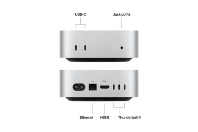 PC APPLE MAC MINI M4 10+10C+N/16GB/512SSD <span>MU9E3T//A</span> - immagine 2