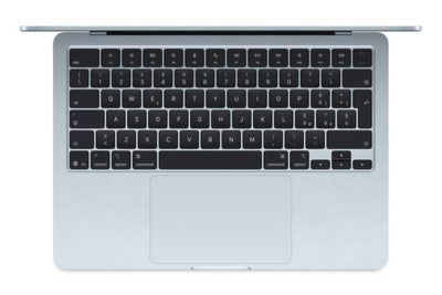 NB APPLE MACBOOK AIR 13'M4 10+10 24/512 CELESTE <span>MC6V4T//A</span> - immagine 2