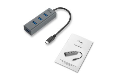 HUB I-TEC USB-C/4 PORTE USB 3.0 SLIM METAL <span>C31HUBMETAL403</span> - immagine 3