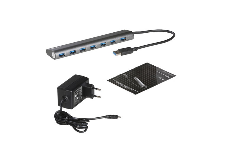HUB I-TEC USB/7 PORTE USB 3.0 SLIM METAL <span>U3HUB778</span> - immagine 4