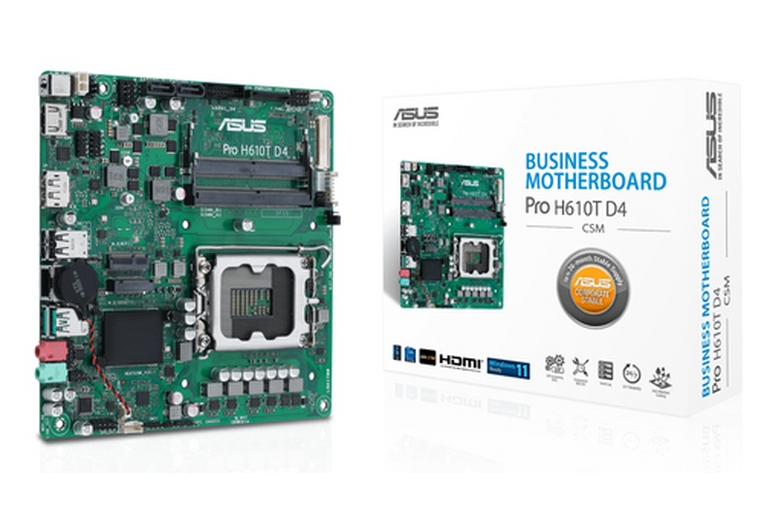 SCHEDA MADRE MB ASUS PRIME PRO H610T D4-CSM LGA1700 2XDDR4 <span>90MB1AM0-M0EAYC</span>