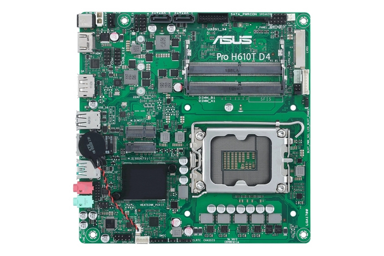 SCHEDA MADRE MB ASUS PRIME PRO H610T D4-CSM LGA1700 2XDDR4 <span>90MB1AM0-M0EAYC</span> - immagine 3