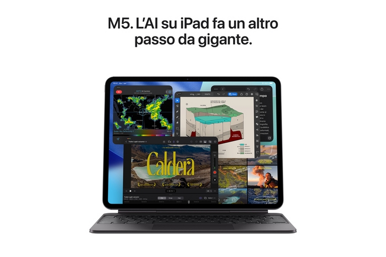 APPLE IPAD PRO M5 13'STD WI-FI 256GB SPACE GREY <span>MDYJ4TY//A</span> - immagine 4