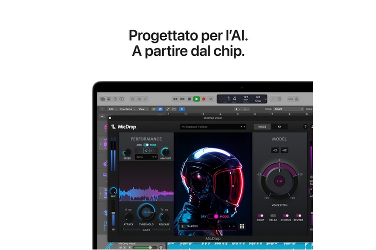 APPLE MACBOOK PRO 14' M5 10C/16GB/512GB SILVER <span>MDE44T//A</span> - immagine 4