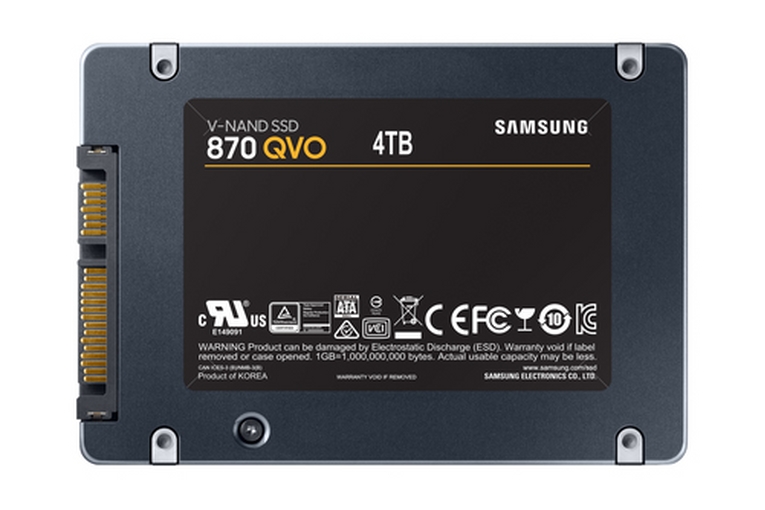 SSD SAMSUNG 870EVO 4TB 2.5' SATA3 <span>MZ-77Q4T0BW</span> - immagine 2