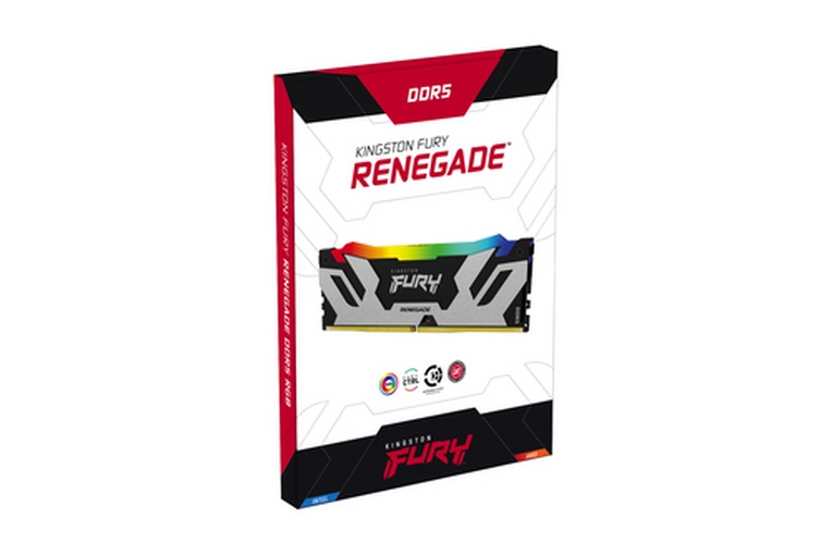 RAM KINGSTON DDR5 32(2X16)GB 6400M RENEGADE RGB <span>KF564C32RSAK2-32</span> - immagine 4