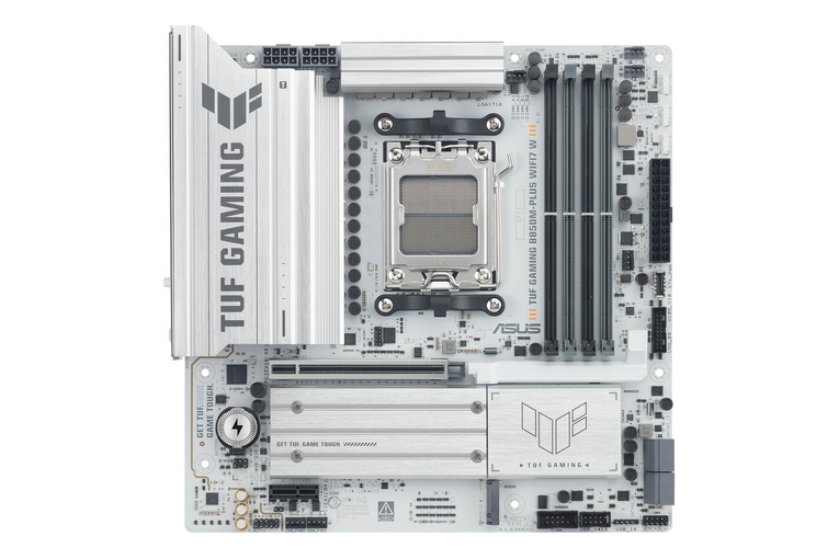SCHEDA MADRE MB ASUS TUF GAMING B850M-PL AM5 4XDDR5 WHITE <span>90MB1MD0-M0EAY0</span>