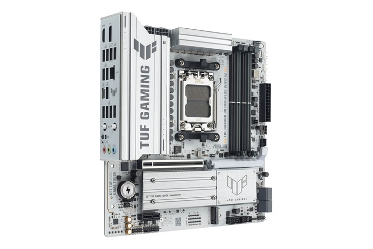 SCHEDA MADRE MB ASUS TUF GAMING B850M-PL AM5 4XDDR5 WHITE <span>90MB1MD0-M0EAY0</span> - immagine 2