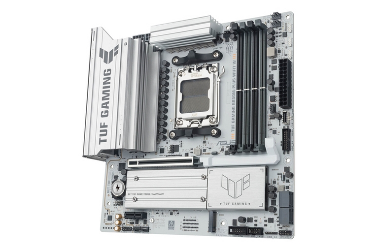 SCHEDA MADRE MB ASUS TUF GAMING B850M-PL AM5 4XDDR5 WHITE <span>90MB1MD0-M0EAY0</span> - immagine 3