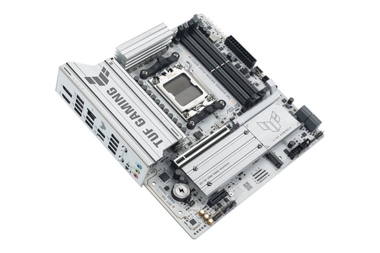 SCHEDA MADRE MB ASUS TUF GAMING B850M-PL AM5 4XDDR5 WHITE <span>90MB1MD0-M0EAY0</span> - immagine 4
