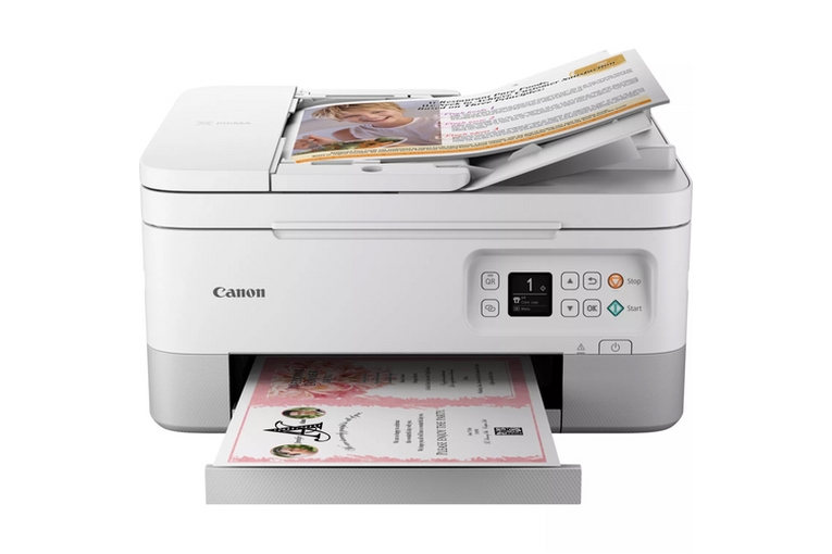 STAMPANTE CANON MFP INK PIXMA TS7451I WHITE A4 <span>5449C026</span> - immagine 2