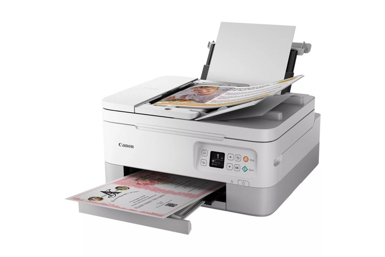 STAMPANTE CANON MFP INK PIXMA TS7451I WHITE A4 <span>5449C026</span> - immagine 3