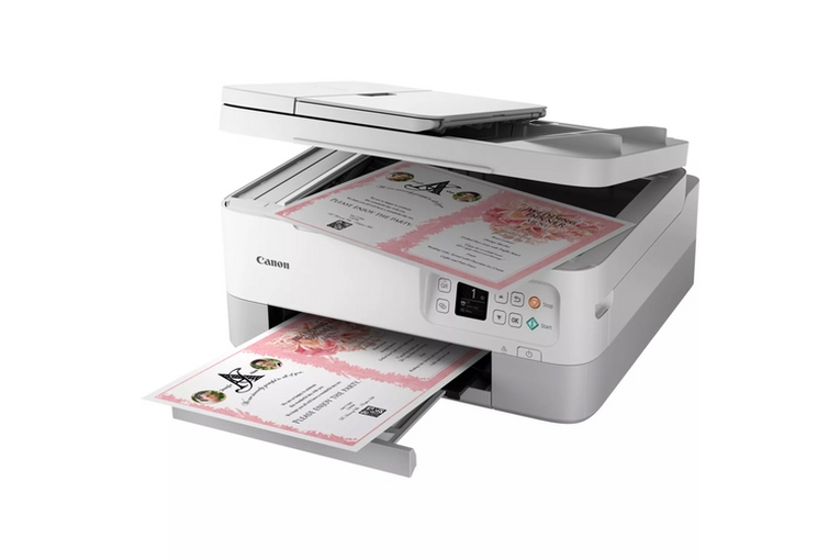 STAMPANTE CANON MFP INK PIXMA TS7451I WHITE A4 <span>5449C026</span> - immagine 4