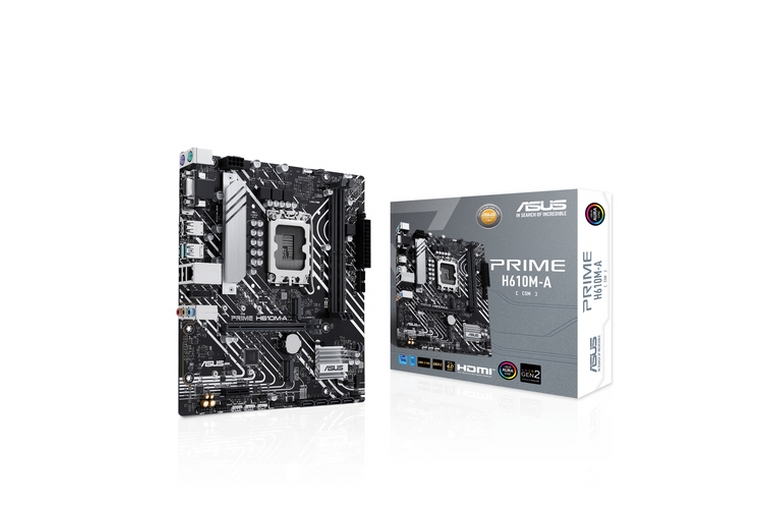 SCHEDA MADRE MB ASUS PRIME H610M-A-CSM H610 LGA1700 2DDR5 <span>90MB1G20-M0EAYC</span> - immagine 3