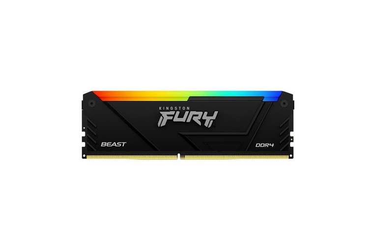 RAM KINGSTON DDR4 16(2X8)GB 3200MHZ F.BEAST RGB <span>KF432C16BB2AK2//16</span> - immagine 2