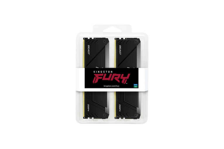 RAM KINGSTON DDR4 16(2X8)GB 3200MHZ F.BEAST RGB <span>KF432C16BB2AK2//16</span> - immagine 3
