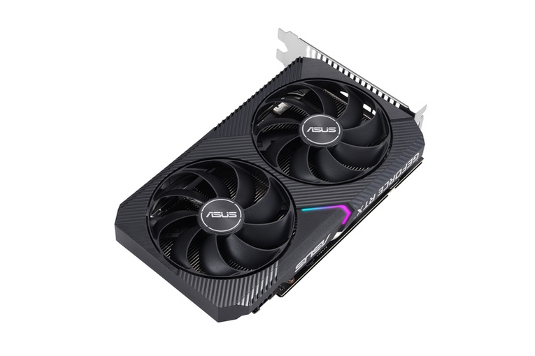 SCHEDA VIDEO VGA ASUS NVIDIA DUAL-RTX3050-O8G-V2 8GB DDR6 <span>90YV0GH6-M0NA00</span> - immagine 3