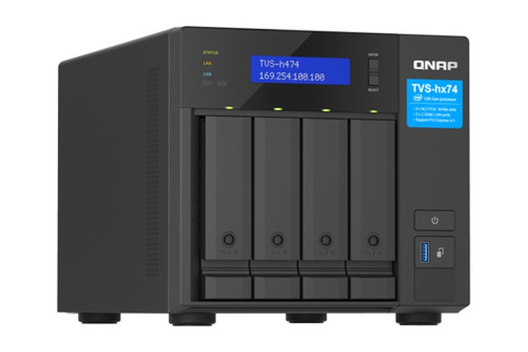 NAS QNAP TVS-H474-PT-8G 4HD 3,5'/2,5' <span>TVS-H474-PT-8G</span> - immagine 2
