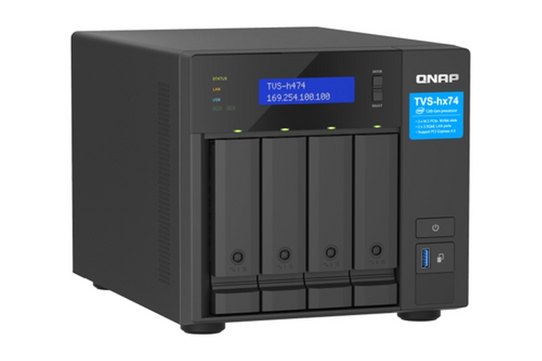 NAS QNAP TVS-H474-PT-8G 4HD 3,5'/2,5' <span>TVS-H474-PT-8G</span> - immagine 3