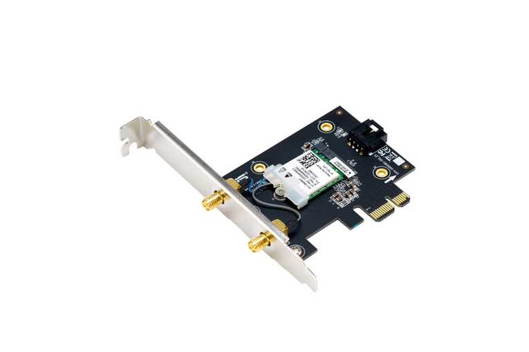 SCHEDA DI RETE ASUS PCE-BE6500 TRI-BAND WIFI7 <span>90IG09G0-MO0B00</span> - immagine 3