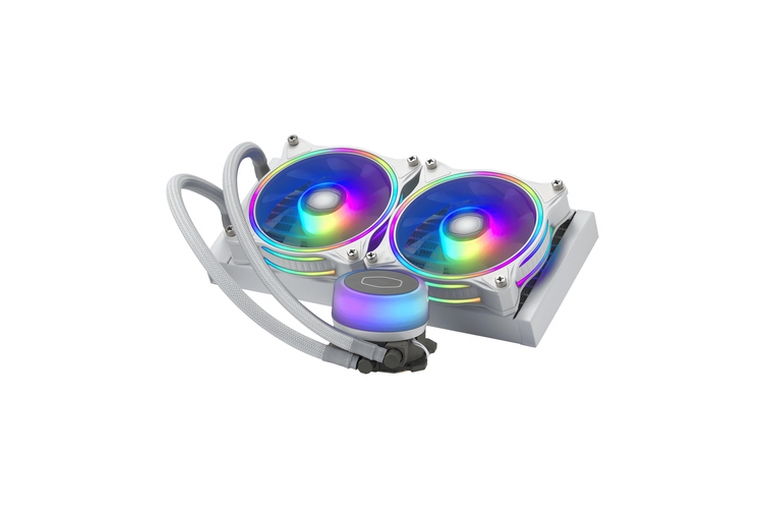 LIQUID COOLER CMASTER MASTERLIQUID 240 ILL WHIT <span>MLX-D24M-A18PW-R1</span>