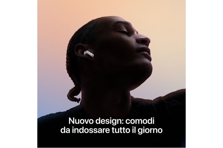 AURICOLARI APPLE AIRPODS 4 CANCELLAZIONE ATTIVA <span>MXP93ZM//A</span> - immagine 4