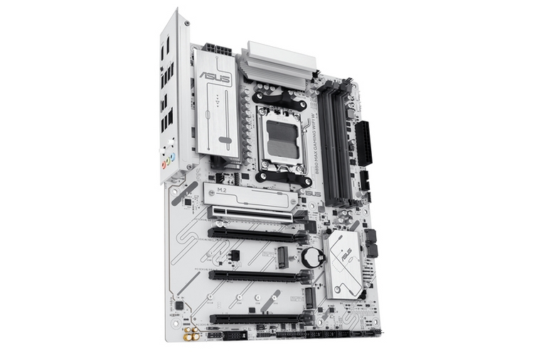 SCHEDA MADRE MB ASUS B850 MAX GAMING WIFI W AM5 4XDDR5 WHITE <span>90MB1M10-M0EAY0</span> - immagine 3