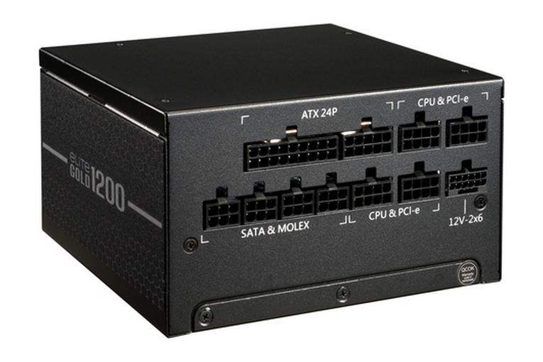 ALIMENTATORE COOLERMASTER ELITE GOLD 1200FM MOD <span>MPW-C001-AFAG-BEU</span> - immagine 2