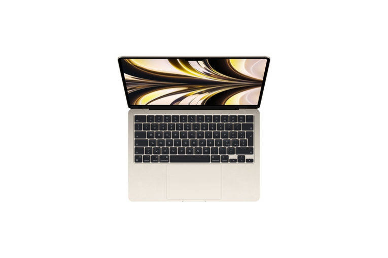 APPLE MACBOOK AIR 13' M2 8+8 8/256 STARLIGHT <span>MLY13T//A</span> - immagine 3