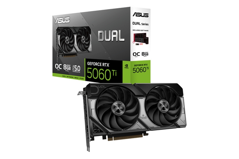 SCHEDA VIDEO VGA ASUS NVIDIA DUAL-RTX5060TI-O8G 8GB DDR7 <span>90YV0MP2-M0NA00</span> - immagine 3