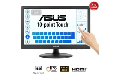 MONITOR ASUS LED VT169HE 15.6' TOUCH SCREEN IPS FHD 5MS <span>90LM09V1-B01170</span>