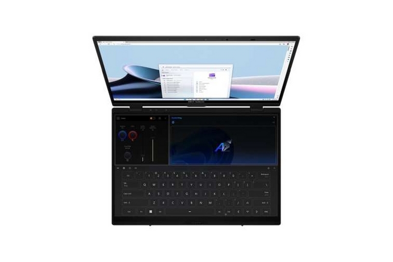 PC PORTATILE ASUS NOTEBOOK ZENBOOK 14 DUO OLED UX8406CA-QL135W 14' TOUCH ULTRA 7-255H 16GB 1TB <span>90NB14X1-M00K70</span> - immagine 3