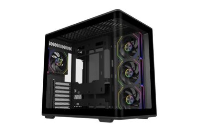 CASE ATX MIDI TOWER COOLER MASTER ELITE 600 BLACK GLASS <span>E600-KGNN-S01</span>