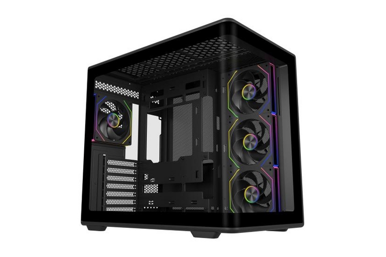 CASE ATX MIDI TOWER COOLER MASTER ELITE 600 BLACK GLASS <span>E600-KGNN-S01</span>