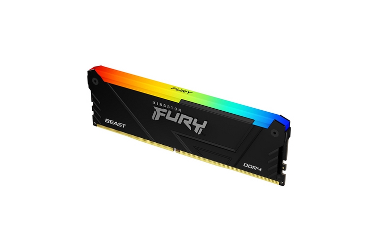 RAM KINGSTON DDR4 16GB 3200MHZ FURY BEAST RGB <span>KF432C16BB12A//16</span> - immagine 2