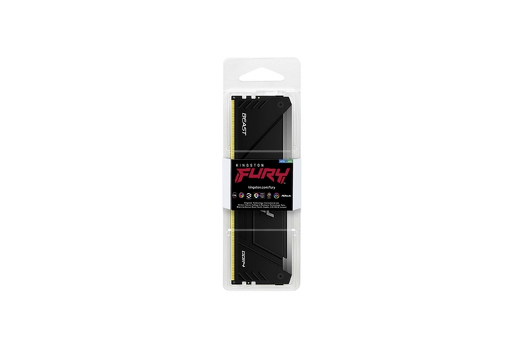 RAM KINGSTON DDR4 16GB 3200MHZ FURY BEAST RGB <span>KF432C16BB12A//16</span> - immagine 3