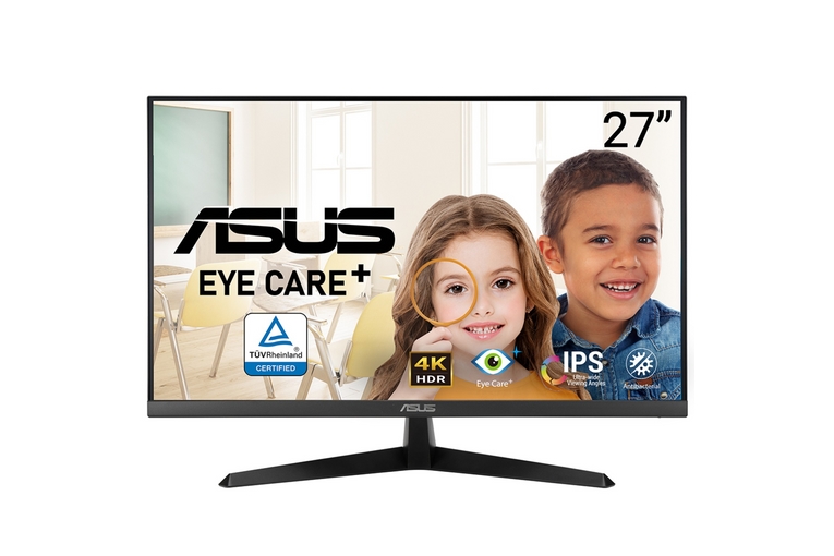 MONITOR ASUS LED VY27UQ 27' 4K EYE CARE IPS 5MS MULTIMEDIA <span>90LM09U3-B01170</span>