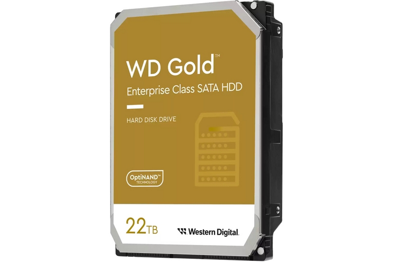 HDD WD ENTERPRISE GOLD 22TB 7200RPM SATA3 512MB <span>WD221KRYZ</span>