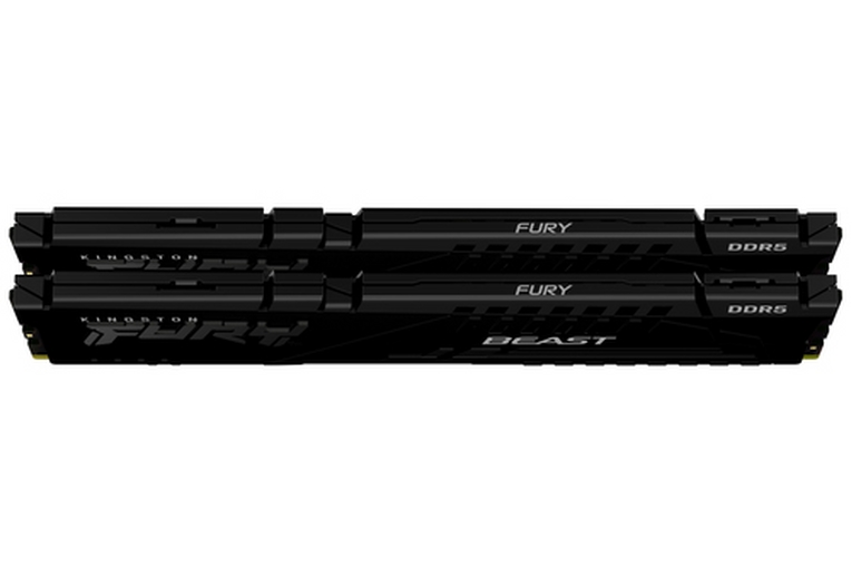 RAM KINGSTON DDR5 64GB(2X32) 6000MHZ FURY BEAST BLACK <span>KF560C30BBEK2-64</span> - immagine 2