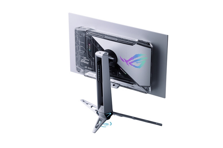 MONITOR ASUS ROG SWIFT OLED GAMING PG27AQWP-W 27' WQHD 540HZ SILVER <span>90LM0CF2-B01971</span> - immagine 4